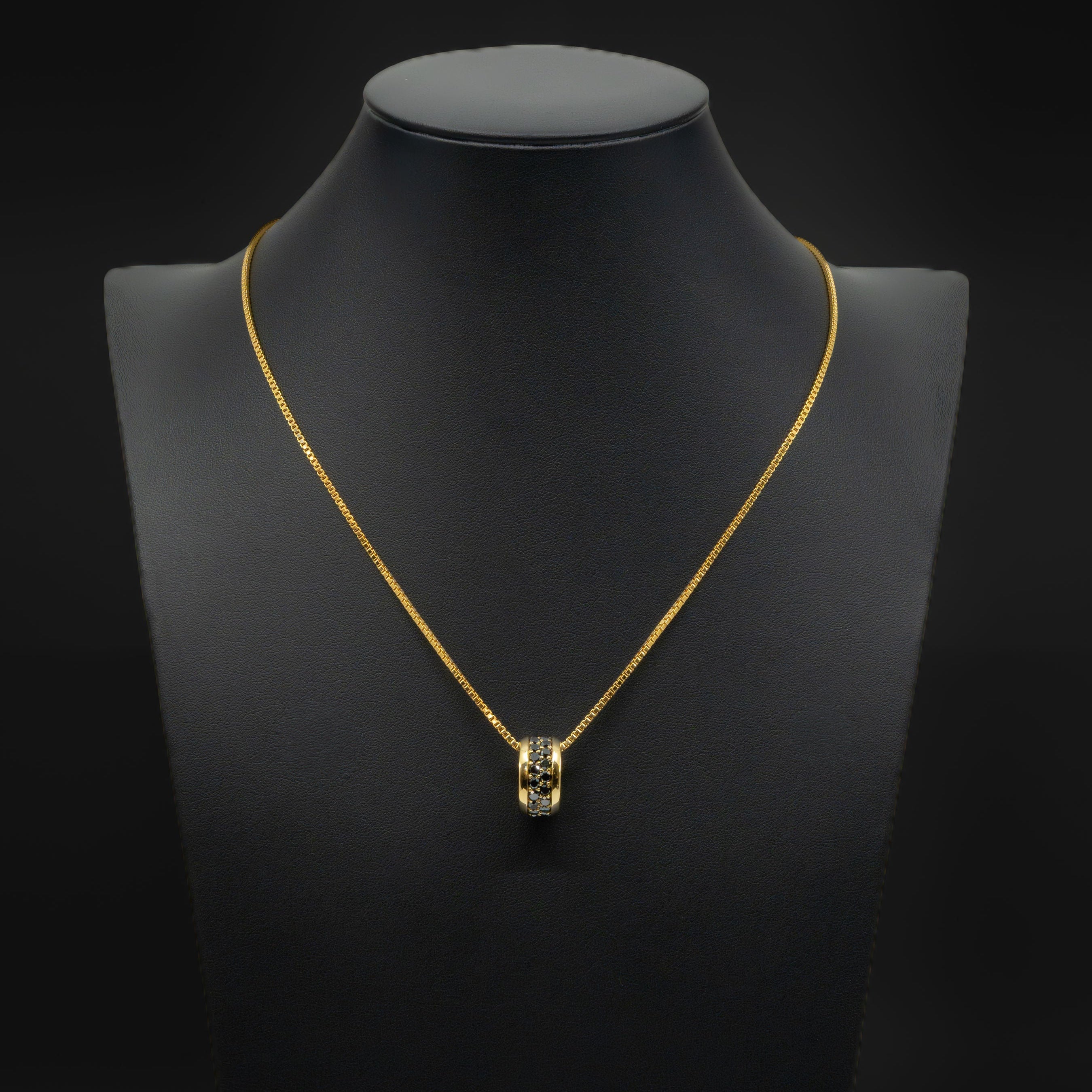 Eclipse Ring Pendant Chain