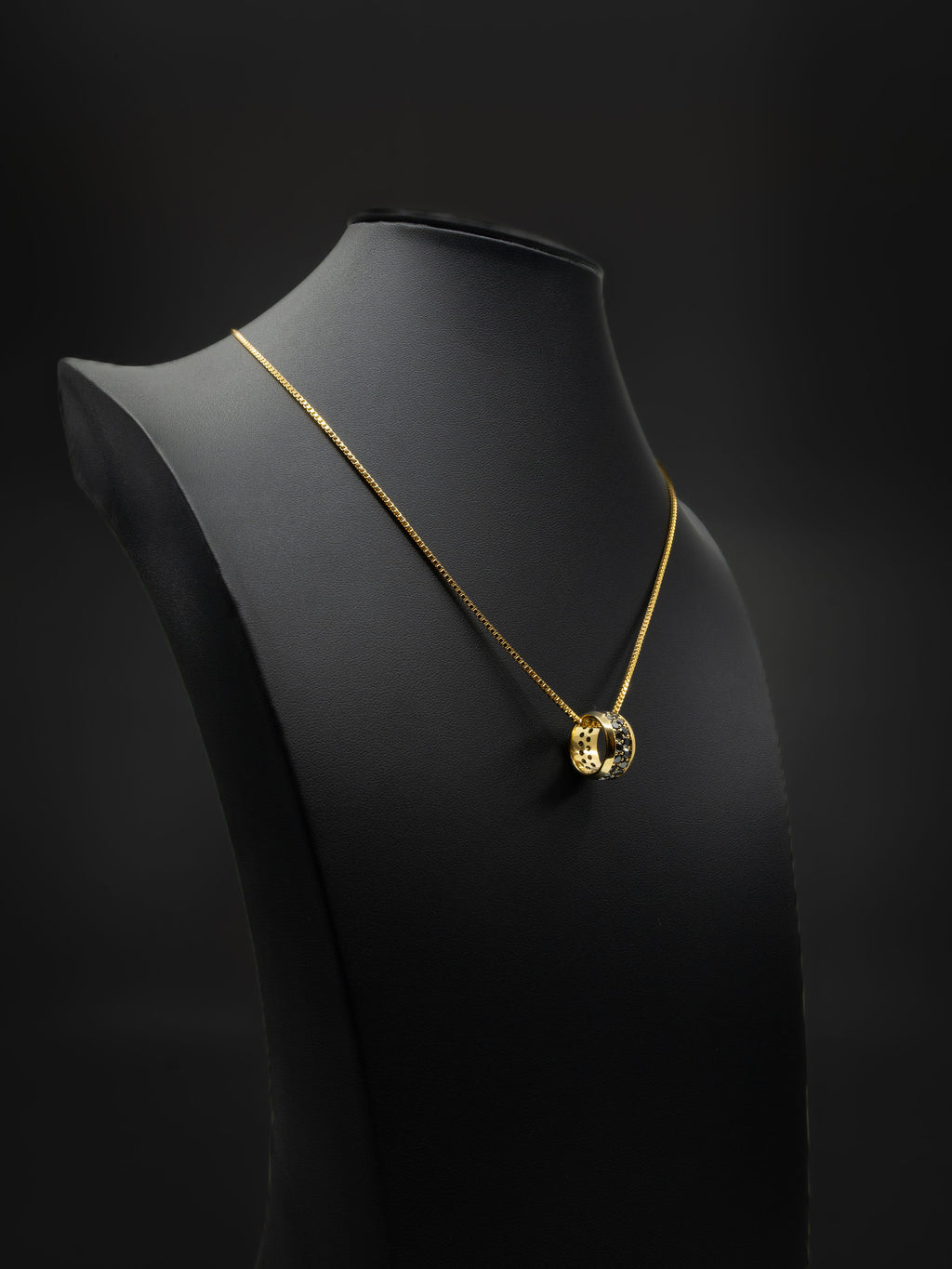 Eclipse Ring Pendant Chain