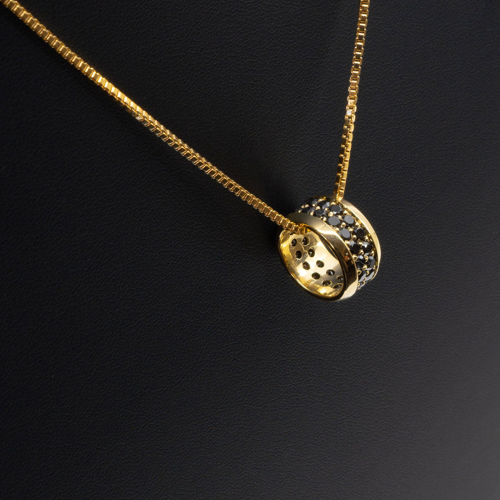 Eclipse Ring Pendant Chain